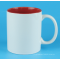 Premium Grade A 11oz Sublimation Blank Mugs (Qty 36/ctn).white outsize,colorful inside.